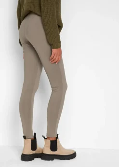 Femme bonprix Vêtements Thermiques|Pantalons|Legging chaud à taille élastiquée