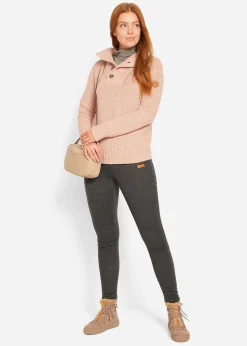 Femme bonprix Pantalons|Legging chaud avec doublure peluche