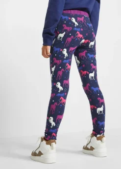 bonprix Legging chaud avec motif cheval|Enfant Vêtements Enfant|Filles 2-8 Ans·Jeans & Pantalons