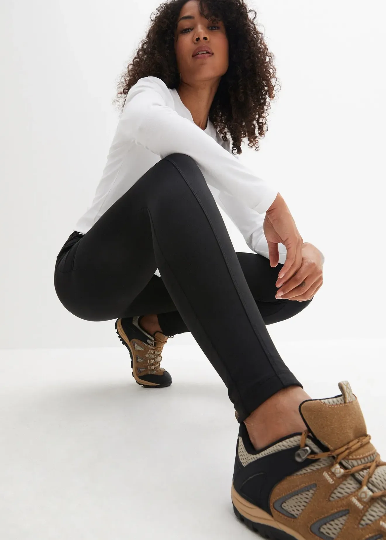 Femme bonprix Vêtements Thermiques|Vêtements De Sport|Legging chaud d'extérieur, longueur cheville