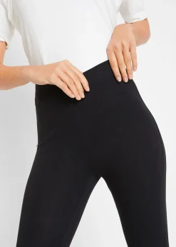 bonprix Legging corsaire à taille extensible|Femme Basiques|Pantalons