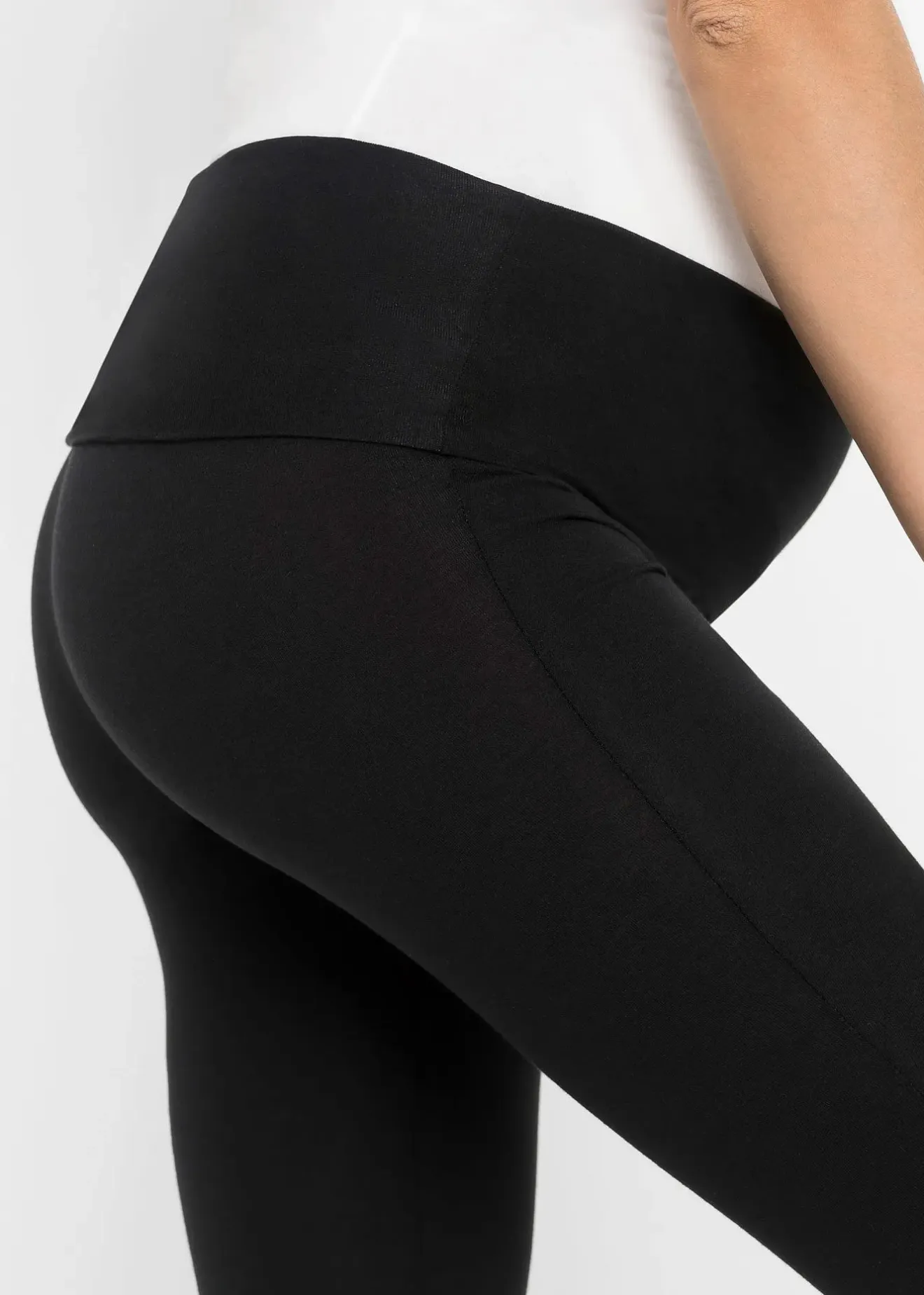 bonprix Legging de grossesse en coton|Femme Maternité|Lingerie Nuit