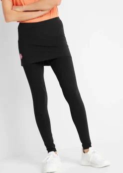 Femme bonprix Vêtements De Sport|Pantalons|Legging de sport avec jupe, longueur cheville
