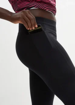 bonprix Legging de sport avec poches latérales, longueur cheville|Femme Vêtements De Sport|Pantalons