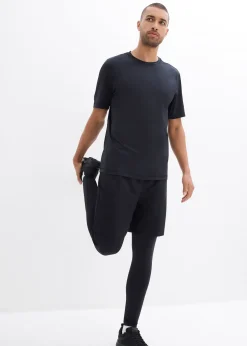 Homme bonprix Vêtements De Plein Air|Vêtements De Sport|Legging de sport confortable pour homme avec poche pour portable