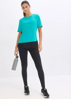 bonprix Legging de sport sculptant toucher coton|Femme Vêtements De Sport|Pantalons