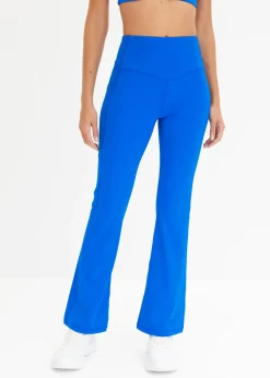 bonprix Legging de sport évasé et confortable avec poche portable, séchage rapide|Femme Vêtements De Sport|Pantalons