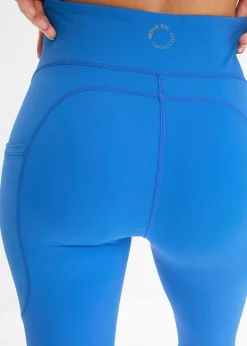 bonprix Legging de sport évasé et confortable avec poche portable, séchage rapide|Femme Vêtements De Sport|Pantalons