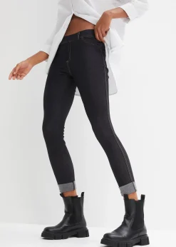 Femme bonprix Pantalons|Legging effet jean