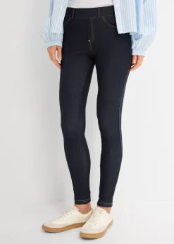 Femme bonprix Pantalons|Legging effet jean