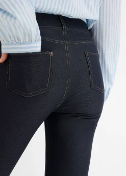 Femme bonprix Pantalons|Legging effet jean