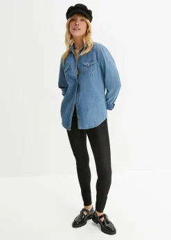 Femme bonprix Pantalons|Legging effet jean