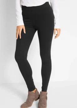 bonprix Legging en coton extensible|Femme Pantalons