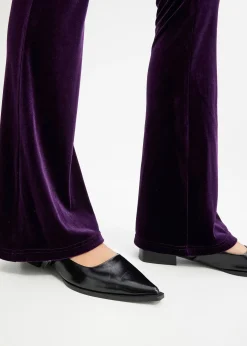 bonprix Legging en velours doux|Femme Pantalons