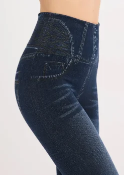 Femme bonprix Lingerie Sculptante|Chaussettes & Collants|Legging sculptant effet jean