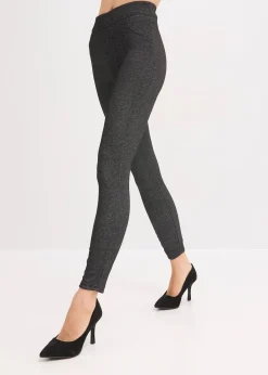 Femme bonprix Pantalons|Legging thermique aspect jean