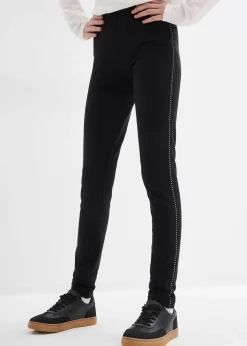 bonprix Legging thermique avec galon à rivets|Enfant Vêtements Enfant|Filles 9-16 Ans·Pantalons & Leggings