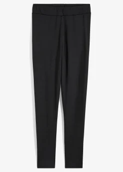 Femme bonprix Vêtements Thermiques|Pantalons|Legging thermique taille haute à large ceinture élastiquée