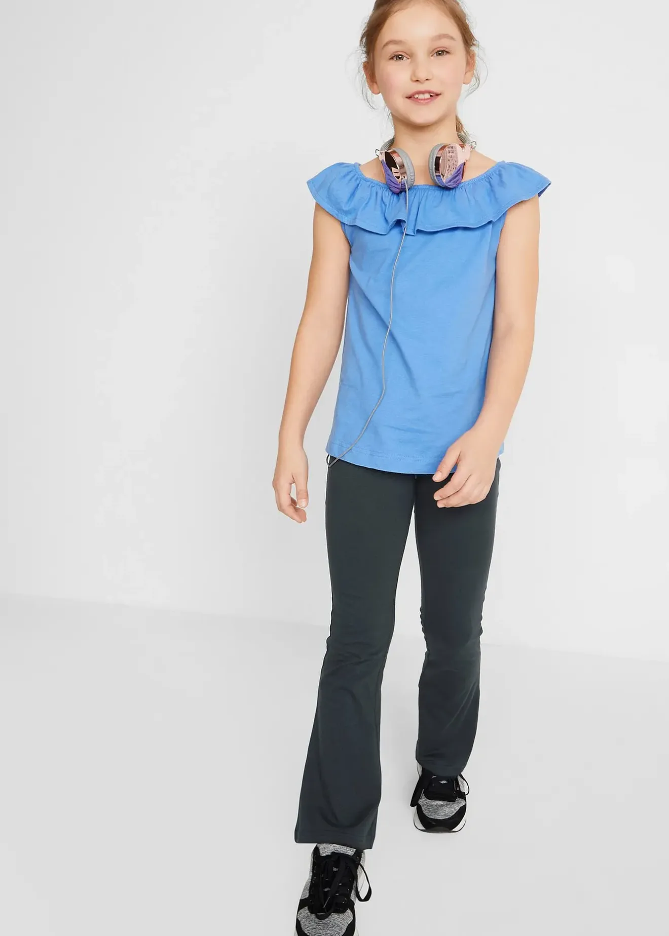 bonprix Legging évasé en jersey coton|Enfant Vêtements Enfant|Filles 9-16 Ans·Pantalons & Leggings