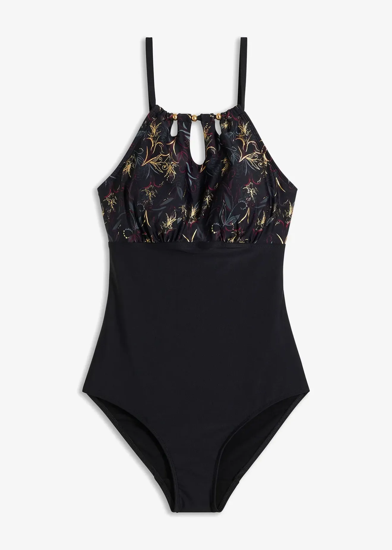 bonprix Élégant maillot 1 pièce sculptant, maintien modéré|Femme Maillots De Bain Gainants|Maillots 1 Pièce