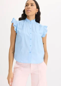 bonprix Léger chemisier sans manches|Femme Chemisiers