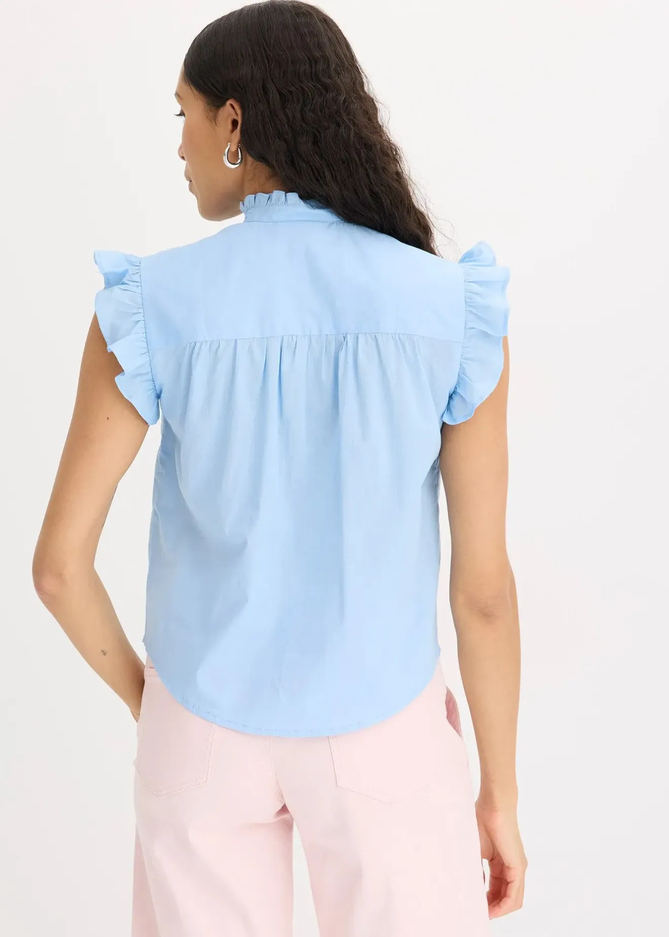 bonprix Léger chemisier sans manches|Femme Chemisiers