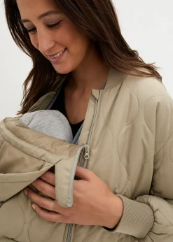 bonprix Léger manteau de grossesse 3en1 avec fonction de portage|Femme Femme Enceinte