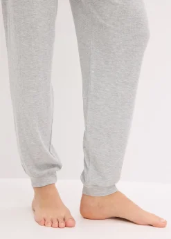 bonprix Léger pantalon d’intérieur en matière côtelée|Femme Homewear|Lingerie Nuit