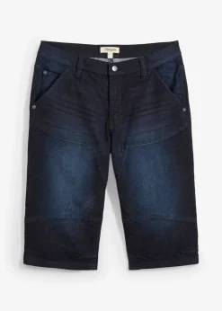 Homme bonprix Shorts|Jeans|Long bermuda en jean extensible, Regular