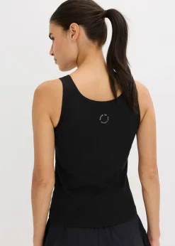 bonprix Long débardeur côtelé sans coutures|Femme Vêtements De Sport|T-Shirts & Tops