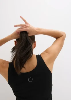 bonprix Long débardeur côtelé sans coutures|Femme Vêtements De Sport|T-Shirts & Tops