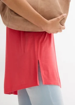 Femme bonprix T-Shirts & Tops|Long débardeur en viscose et lin