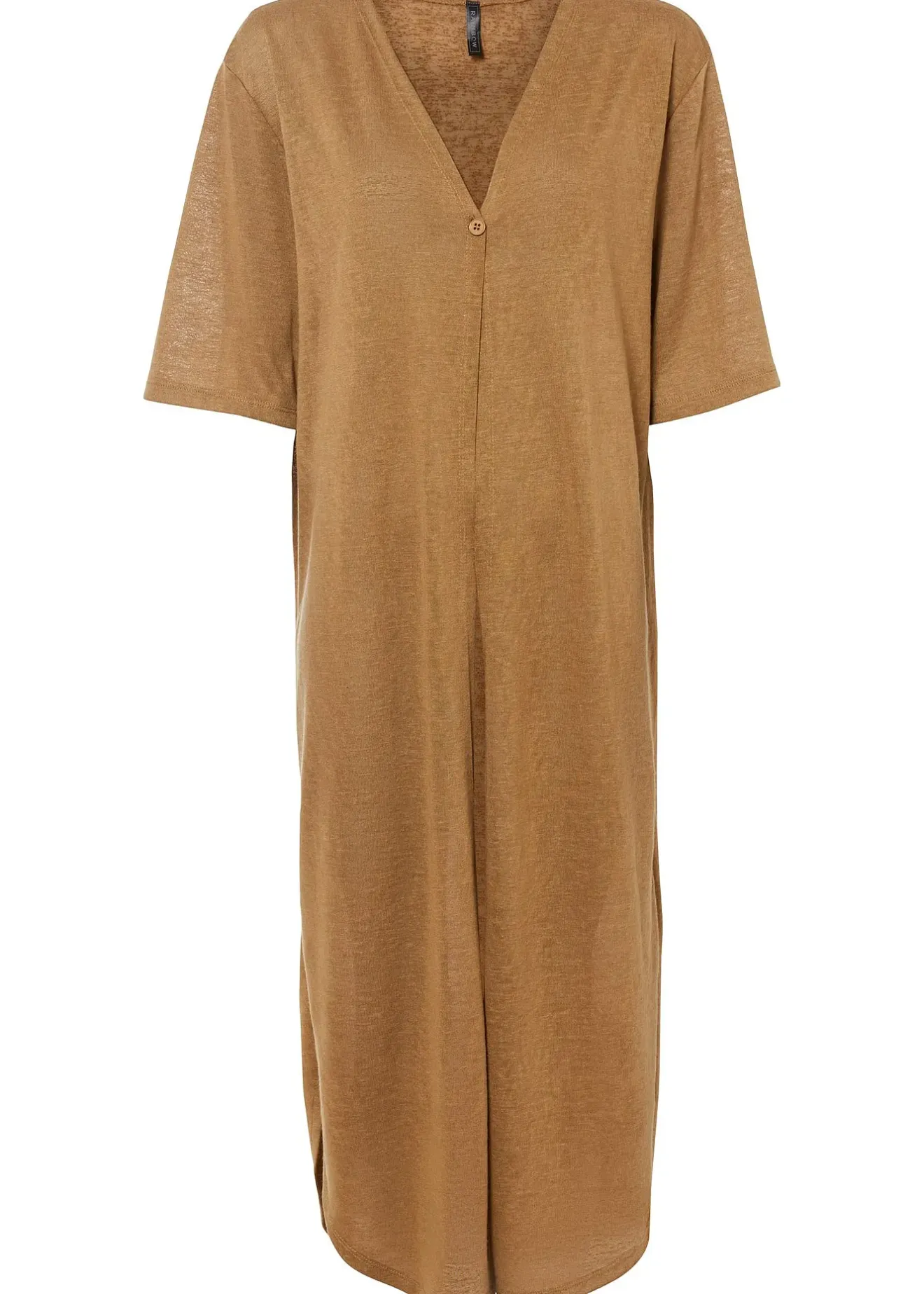 Femme bonprix Maille|Pulls & Gilets|Long gilet en maille aspect lin