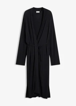 bonprix Long gilet en maille douce, viscose majoritaire|Femme Maille|Pulls & Gilets