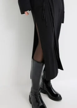 bonprix Long gilet en maille douce, viscose majoritaire|Femme Maille|Pulls & Gilets