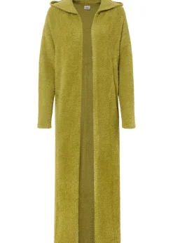 bonprix Long gilet en maille duveteuse|Femme Maille|Pulls & Gilets