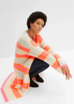 bonprix Long gilet en maille oversize|Femme Maille|Pulls & Gilets