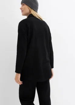 bonprix Longue veste molletonnée à poches|Femme Sweats