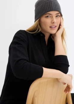 bonprix Longue veste molletonnée à poches|Femme Sweats