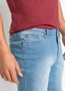 Homme bonprix Shorts|Jeans|Lot de 2 bermudas en jean extensible, regular