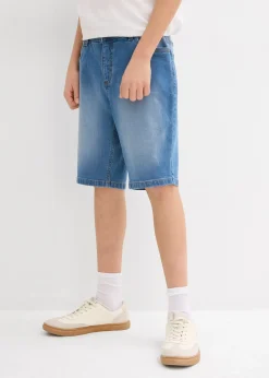 bonprix Lot de 2 bermudas en jean stretch, Regular Fit|Enfant Garçons 9-16 Ans·Lots De 2 Articles Et Plus|Garçons 9-16 Ans·Shorts