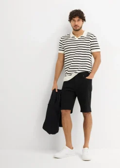 Homme bonprix Shorts|Pantalons|Lot de 2 bermudas extensibles, Regular