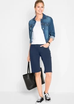 bonprix Lot de 2 bermudas extensibles|Femme Shorts