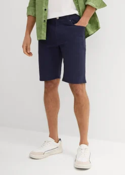 bonprix Lot de 2 bermudas extensibles, Regular|Homme Shorts|Pantalons