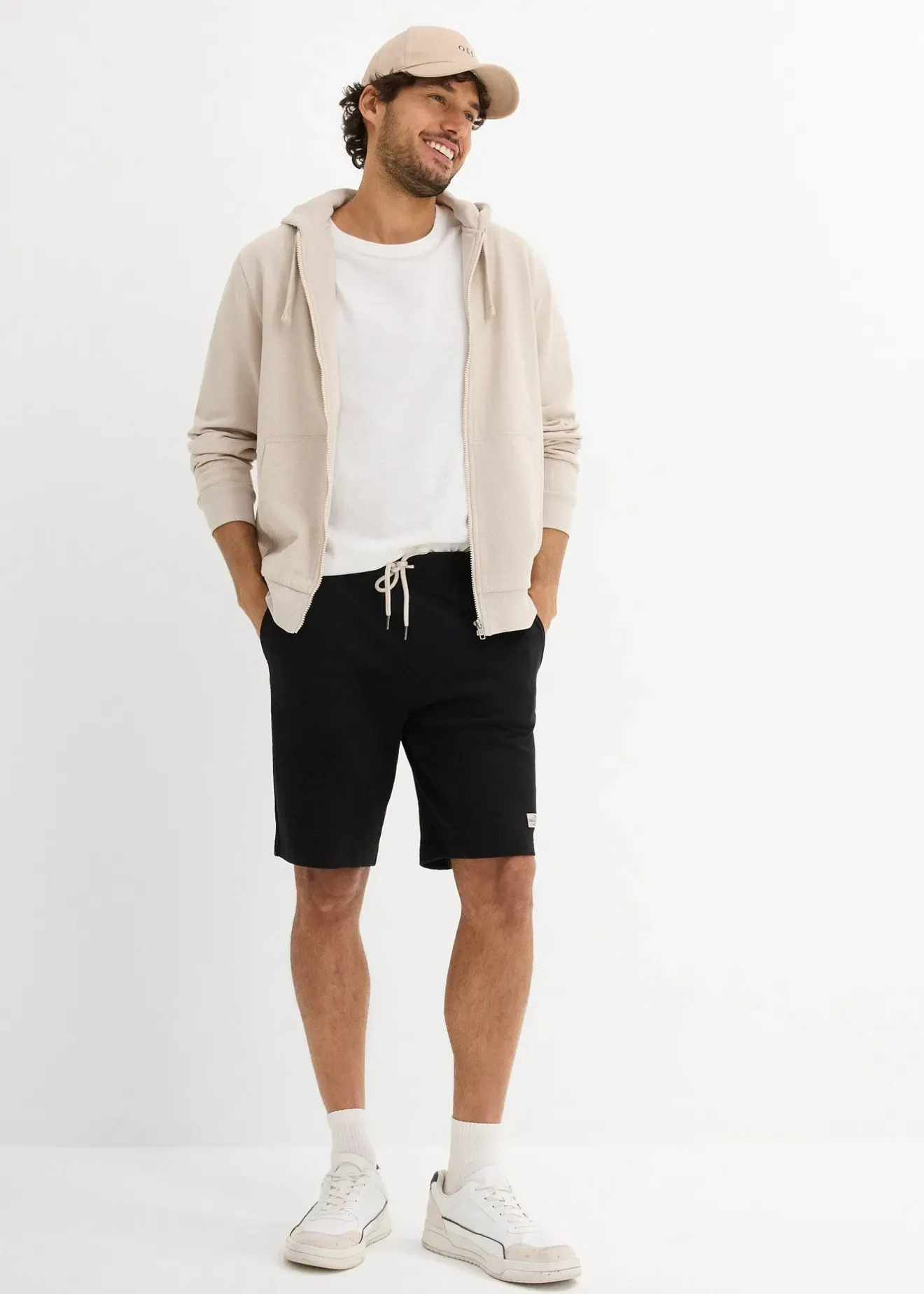 Homme bonprix Shorts|Vêtements De Sport|Lot de 2 bermudas sweat