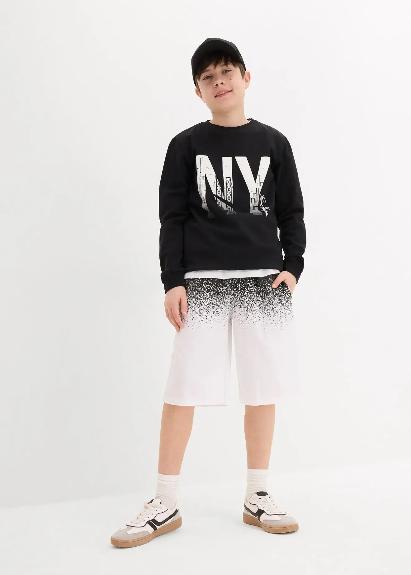 bonprix Lot de 2 bermudas texturés garçon|Enfant Vêtements Enfant|Garçons 9-16 Ans·Lots De 2 Articles Et Plus