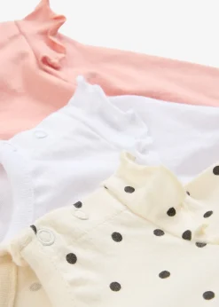 Enfant bonprix Vêtements Enfant|Lot De 2 Articles Et Plus|Lot de 3 bodies bébé volantés 100% coton