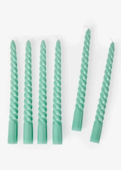 Boltze Home Collections Lot de 6 bougies torsadées Boltze| Chambre À Coucher·Décoration|Salon·Décoration