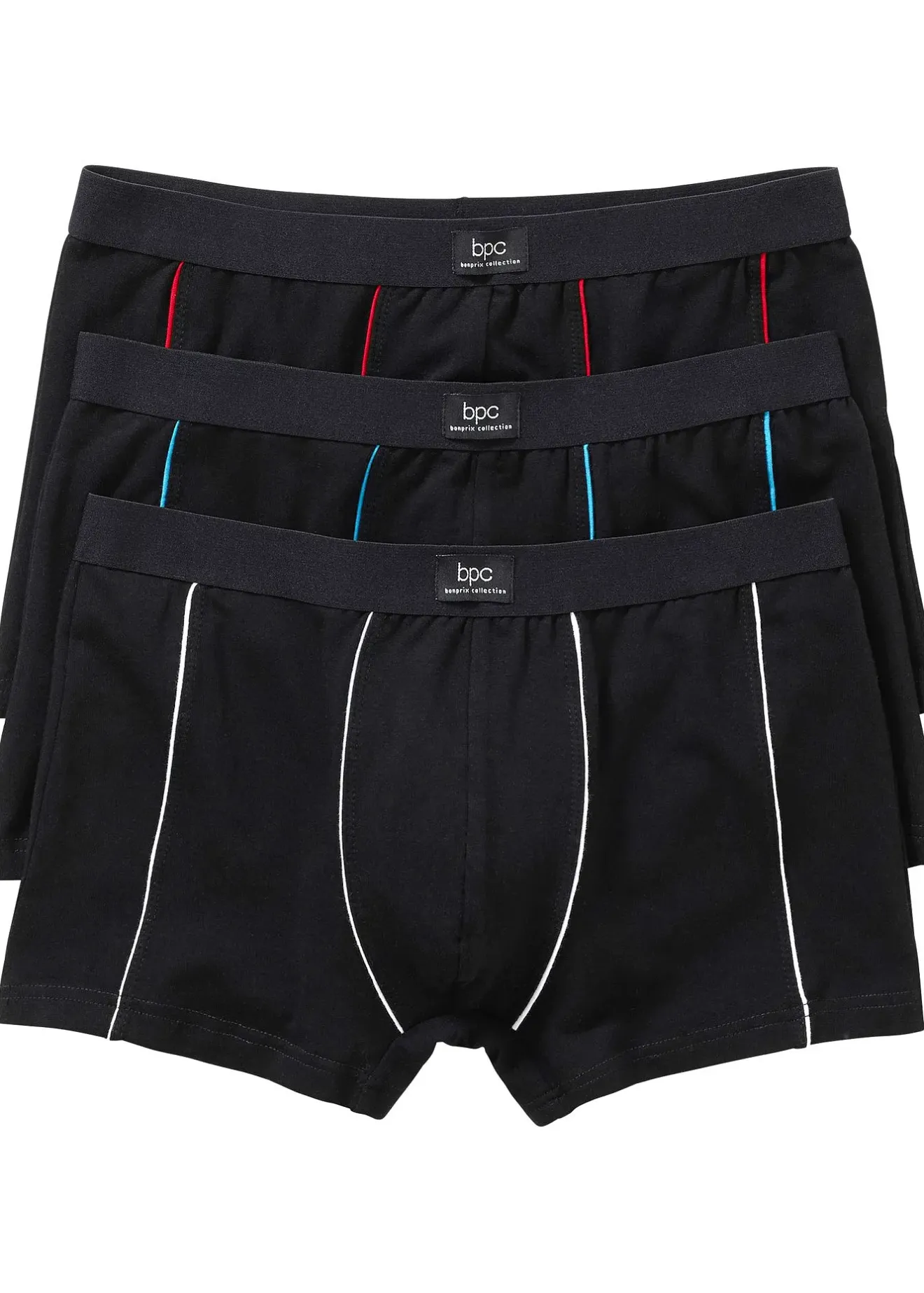 Homme bonprix Caleçons|Sous-Vêtements|Lot de 3 boxers coton