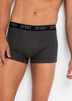 bonprix Lot de 3 boxers coton|Homme Caleçons|Sous-Vêtements